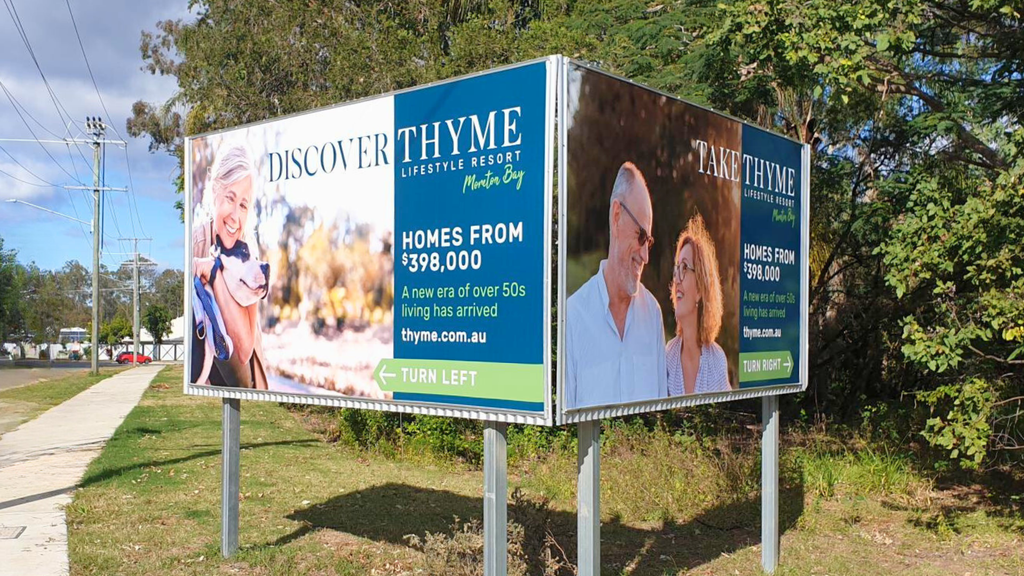 Thyme | V-Board Billboard